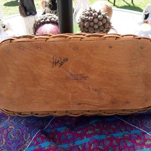 Red Tulip Longaburger Basket with Liner, Plastic P